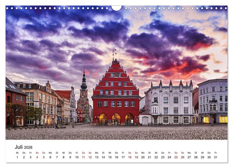 Produktbild: Vorpommern im Fokus (Wandkalender 2026 DIN A3 quer), CALVENDO Monatskalender