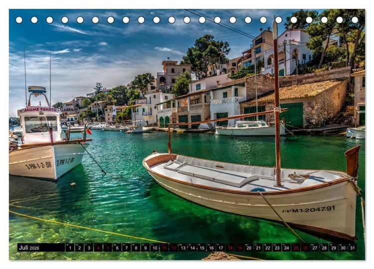 Produktbild: Mallorca - Cala Figuera Spezial (Tischkalender 2026 DIN A5 quer), CALVENDO Monatskalender