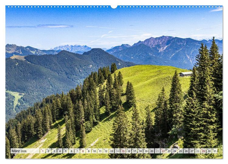 Produktbild: Magischer Tegernsee (Wandkalender 2026 DIN A2 quer), CALVENDO Monatskalender