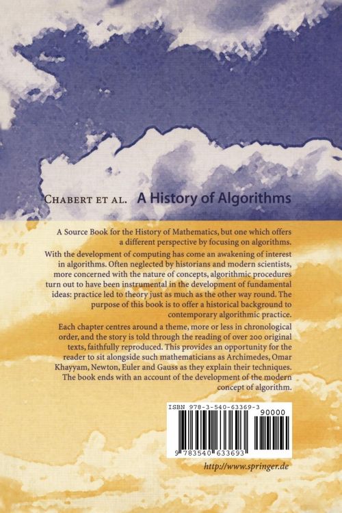 Produktbild: A History of Algorithms