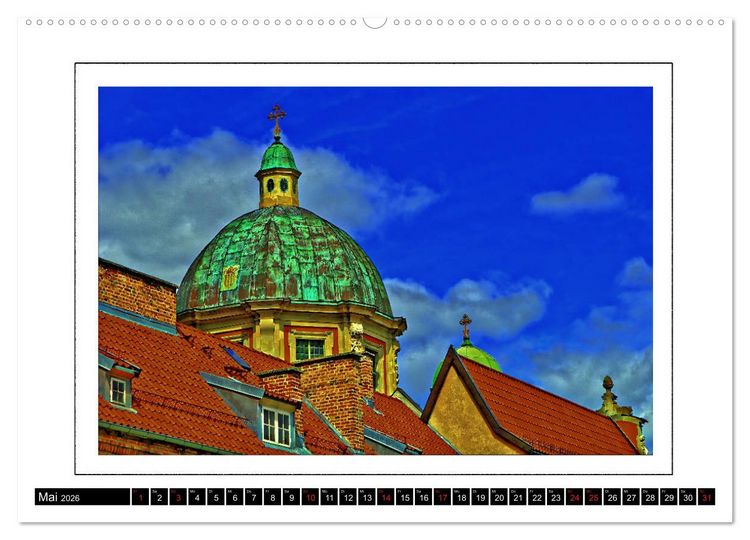 Produktbild: Danzig Gdansk (hochwertiger Premium Wandkalender 2026 DIN A2 quer), Kunstdruck in Hochglanz
