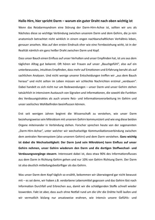 Produktbild: Frauen haben anders Darm