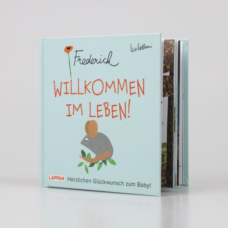 Produktbild: Willkommen im Leben! Herzlichen Gl&uuml;ckwunsch zum Baby! (Frederick von Leo Lionni)