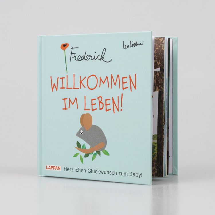 Produktbild: Willkommen im Leben! Herzlichen Gl&uuml;ckwunsch zum Baby! (Frederick von Leo Lionni)