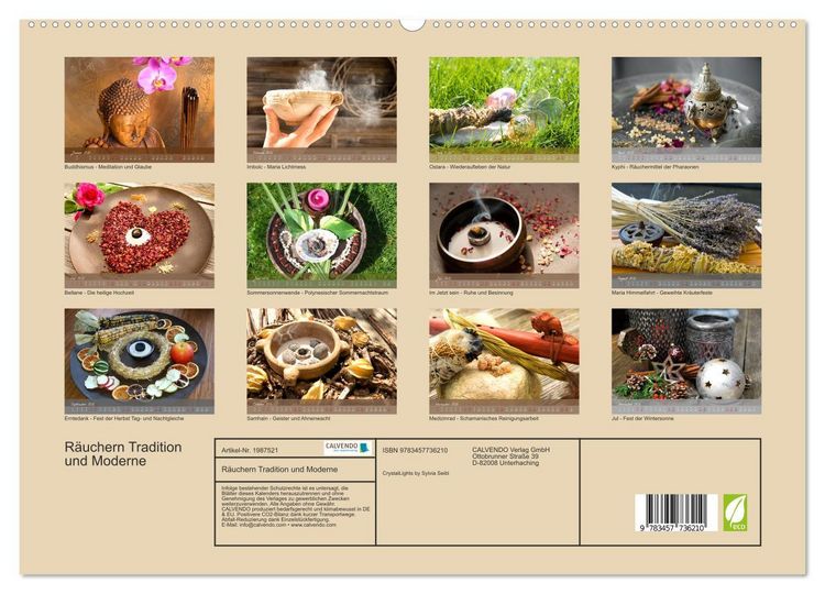 Produktbild: R&auml;uchern Tradition und Moderne (hochwertiger Premium Wandkalender 2026 DIN A2 quer), Kunstdruck in Hochglanz