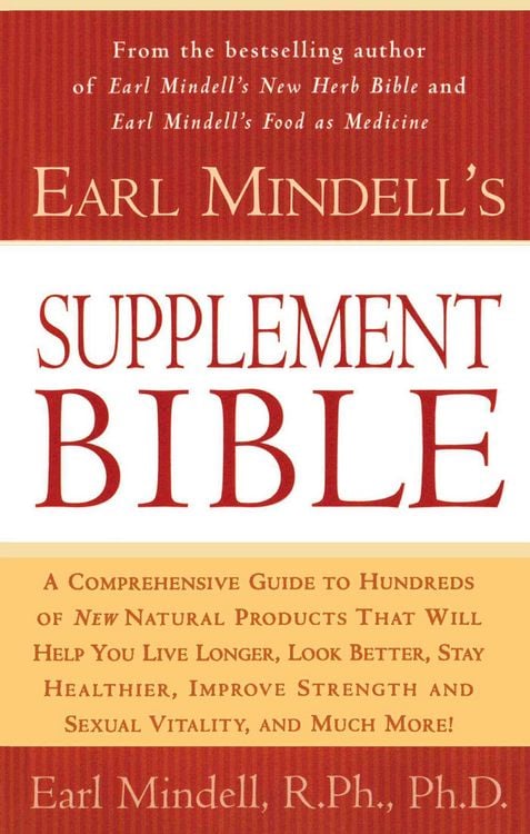 Produktbild: Earl Mindell's Supplement Bible