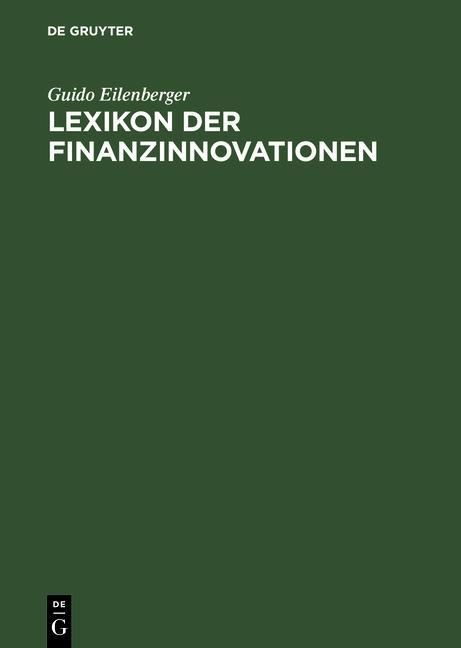 Produktbild: Lexikon der Finanzinnovationen