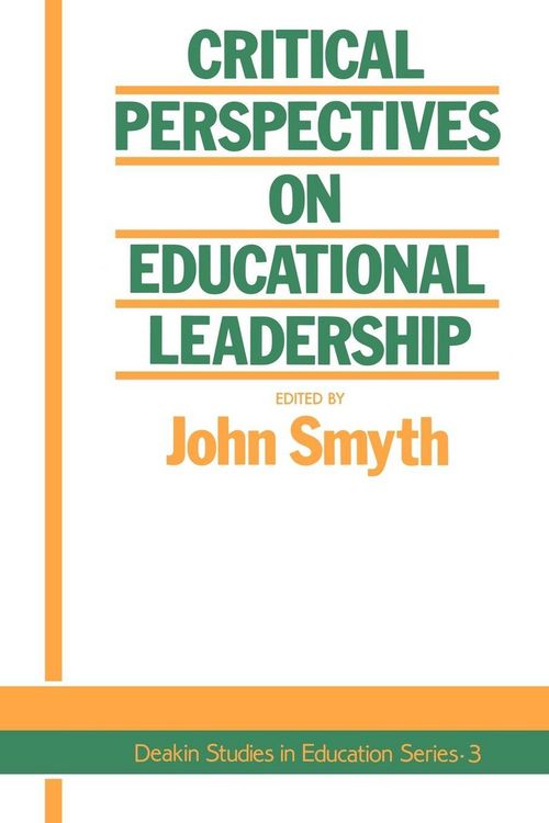 Produktbild: Critical Perspectives On Educational Leadership