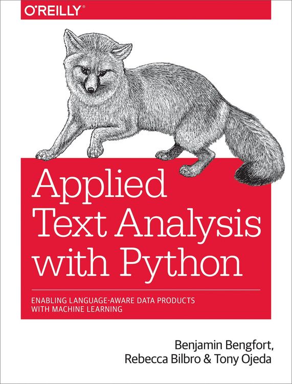 Produktbild: Applied Text Analysis with Python