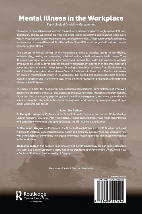 Produktbild: Mental Illness in the Workplace