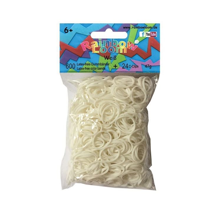 Produktbild: Rainbow Loom&reg; Gummib&auml;nder Wei&szlig;