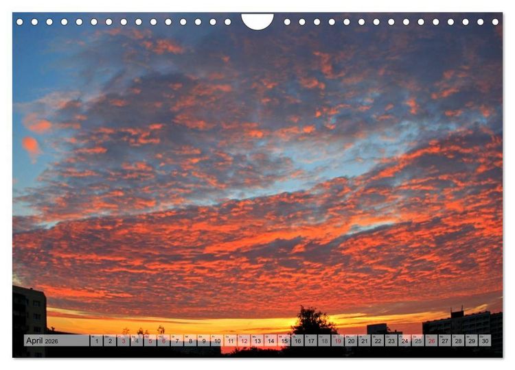 Produktbild: Wolke 7 (Wandkalender 2026 DIN A4 quer), CALVENDO Monatskalender