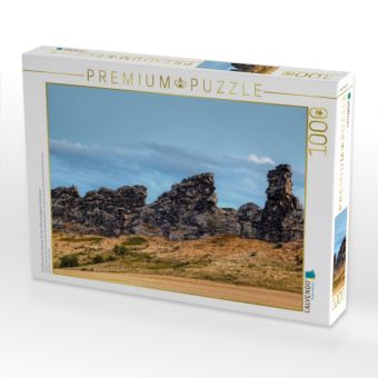Produktbild: CALVENDO Puzzle Ein Motiv aus dem Kalender Der Harz, Naturschutzgebiet Teufelsmauer | 1000 Teile Lege-Gr&ouml;&szlig;e 64x48cm Foto-Puzzle f&uuml;r gl&uuml;ckliche Stunden
