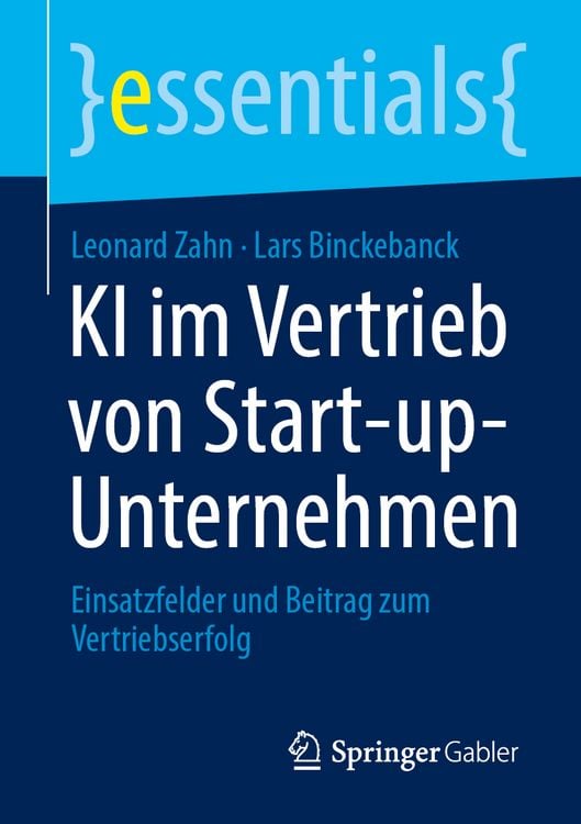 Produktbild: KI im Vertrieb von Start-up-Unternehmen