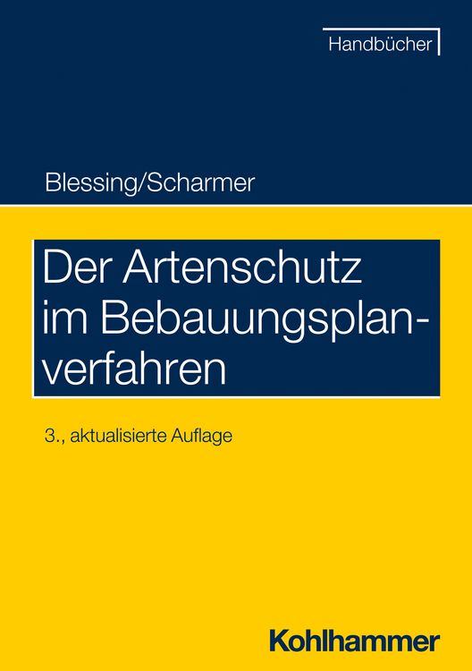 Produktbild: Der Artenschutz im Bebauungsplanverfahren