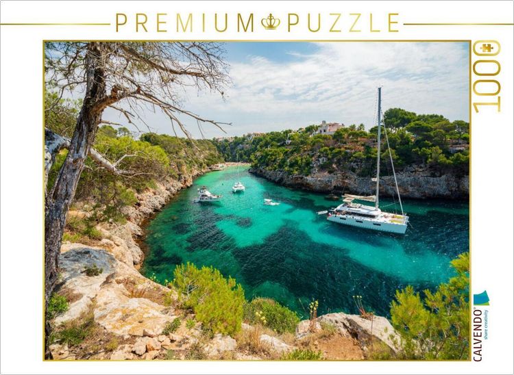 Produktbild: CALVENDO Puzzle Cala Pi | 1000 Teile Lege-Gr&ouml;&szlig;e 64x48cm Foto-Puzzle f&uuml;r gl&uuml;ckliche Stunden