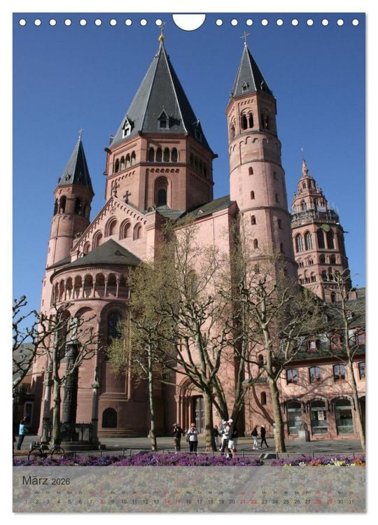 Produktbild: Liebenswertes Mainz (Wandkalender 2026 DIN A4 hoch), CALVENDO Monatskalender