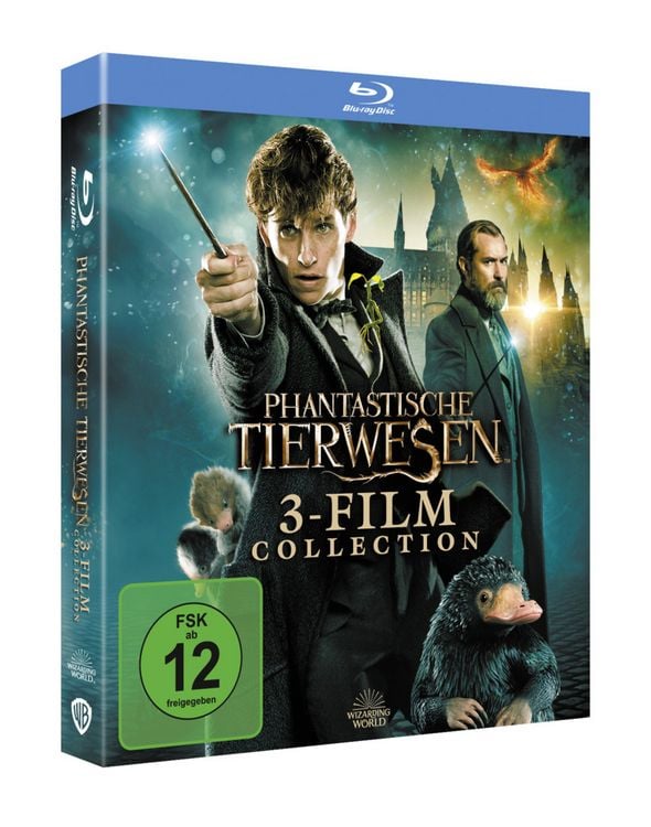 Produktbild: Phantastische Tierwesen 3-Film Collection [3 BRs]