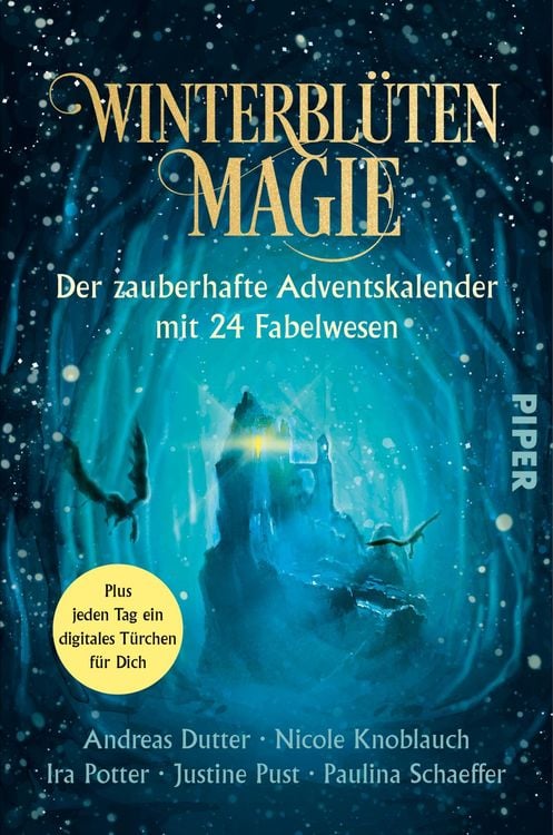 Produktbild: Winterblütenmagie. Der zauberhafte Adventskalender mit 24 Fabelwesen