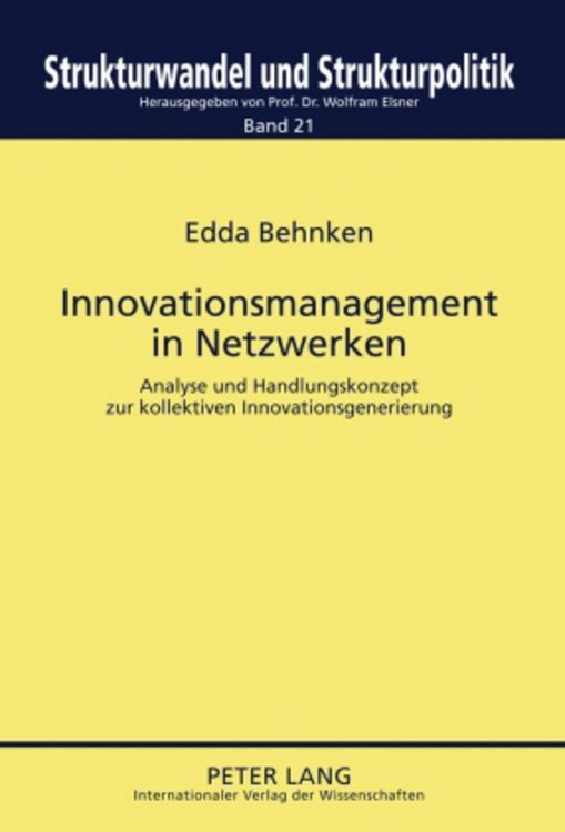 Produktbild: Innovationsmanagement in Netzwerken