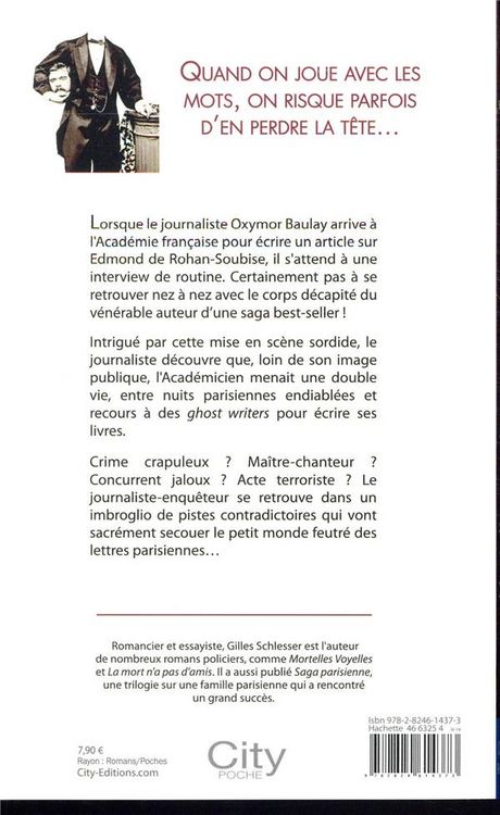 Produktbild: Mort d'un acad&eacute;micien sans t&ecirc;te