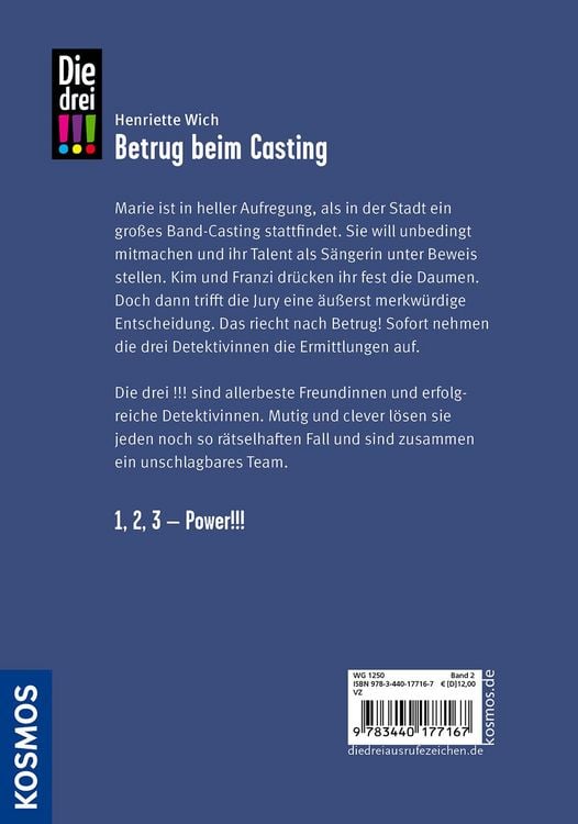 Produktbild: Die drei !!!, 2, Betrug beim Casting