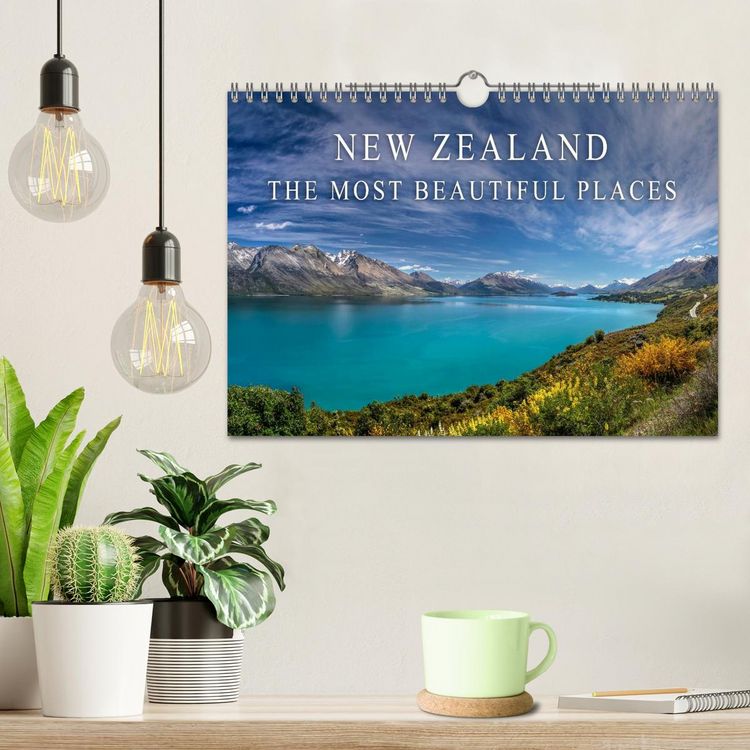 Produktbild: New Zealand - The most beautiful places (Wall Calendar 2026 DIN A4 landscape), CALVENDO 12 Month Wall Calendar