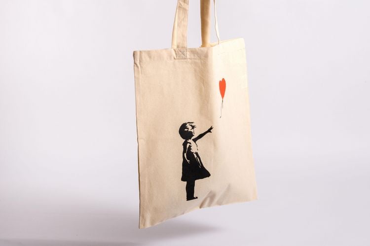 Produktbild: Umh&auml;ngetasche Banksy Girl with Balloon