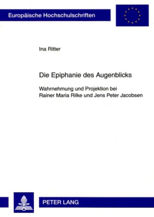 Produktbild: Die Epiphanie des Augenblicks