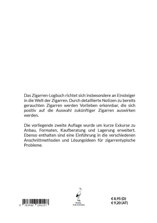 Produktbild: Das Zigarren-Logbuch