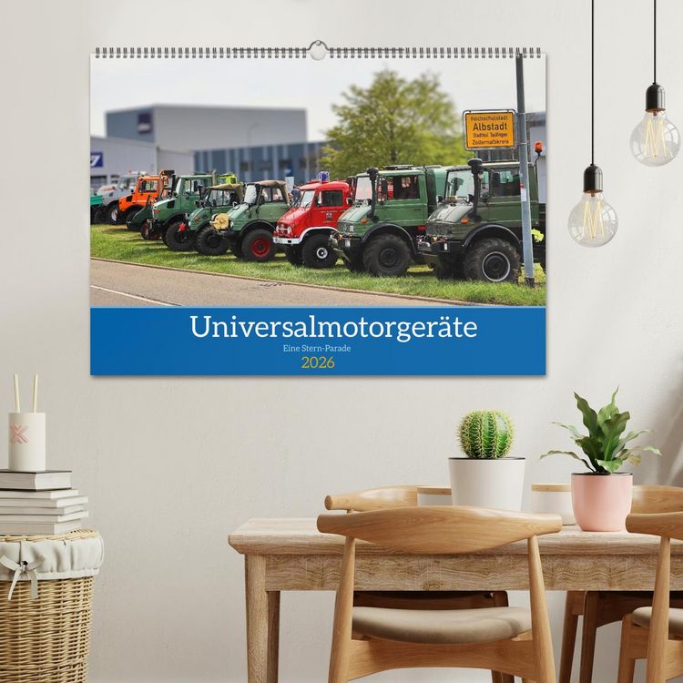 Produktbild: Universalmotorger&auml;te Eine Stern-Parade (Wandkalender 2026 DIN A2 quer), CALVENDO Monatskalender