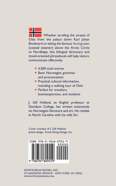 Produktbild: Norwegian-English/English-Norwegian Dictionary & Phrasebook