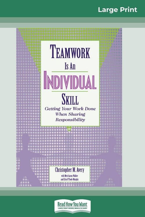 Produktbild: Teamwork Is an Individual Skill