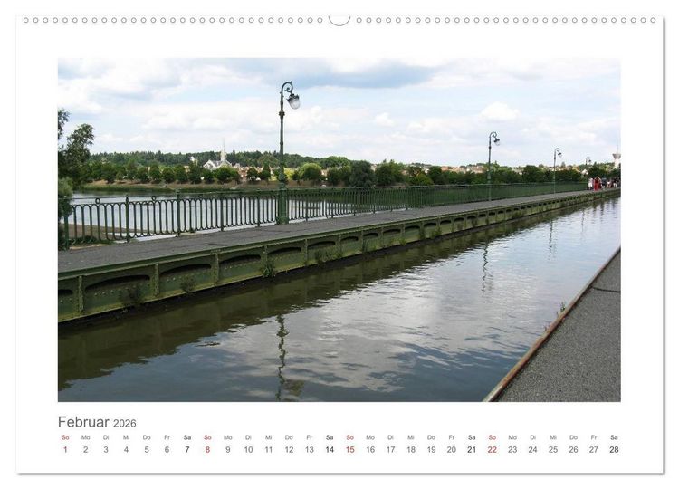 Produktbild: Unterwegs an der Loire (Wandkalender 2026 DIN A2 quer), CALVENDO Monatskalender