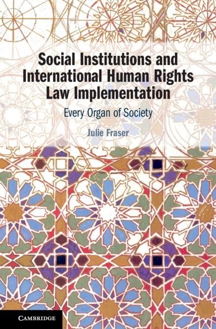Produktbild: Social Institutions and International Human Rights Law Implementation