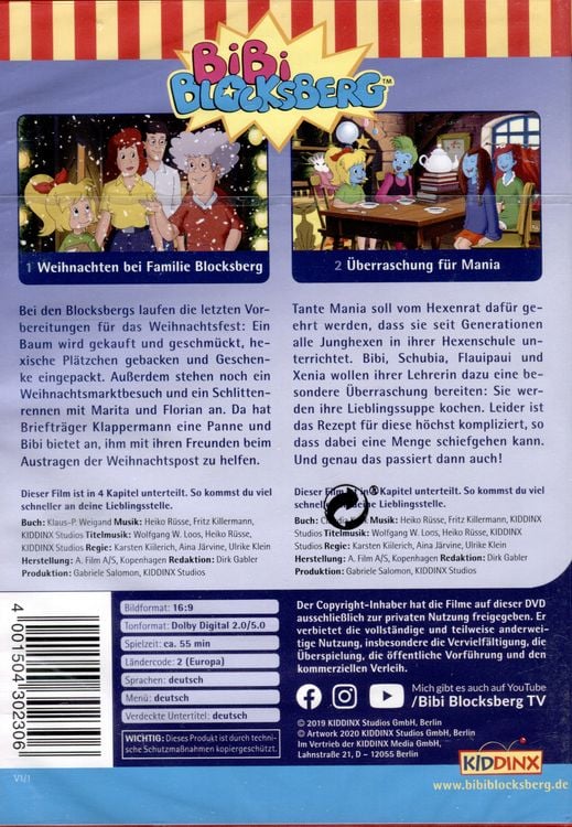 Produktbild: Bibi Blocksberg - Weihnachten bei Familie Blocksberg / &Uuml;berraschung f&uuml;r Mania