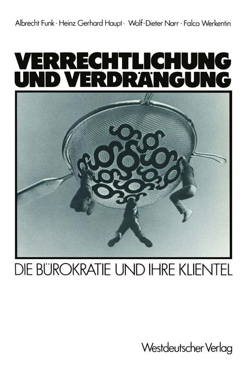 Produktbild: Verrechtlichung und Verdr&auml;ngung