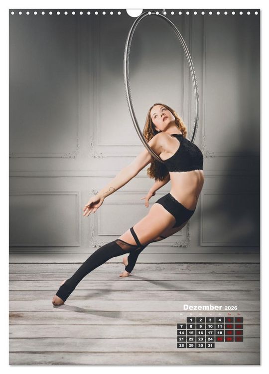 Produktbild: Aerial Hoop Magic (Wandkalender 2026 DIN A3 hoch), CALVENDO Monatskalender