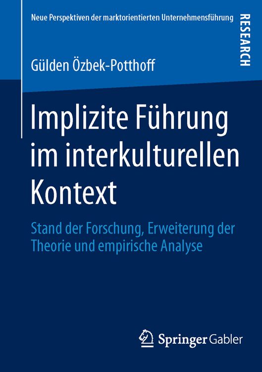 Produktbild: Implizite F&uuml;hrung im interkulturellen Kontext