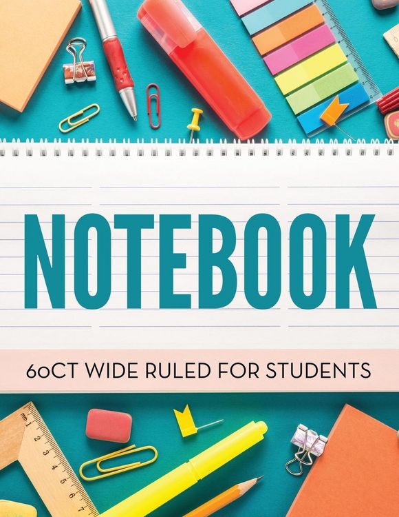 Produktbild: Notebook 60Ct Wide Ruled For Students