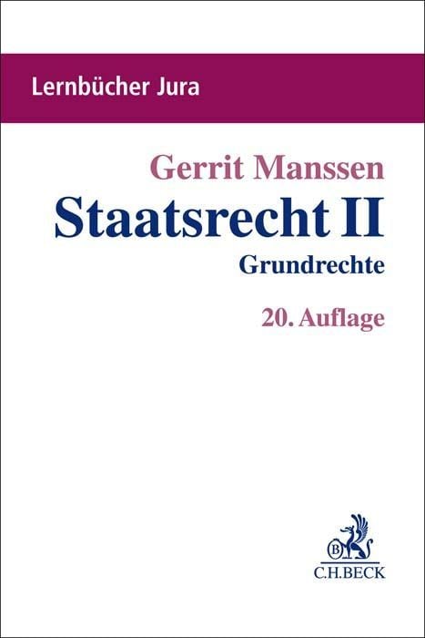 Produktbild: Staatsrecht II