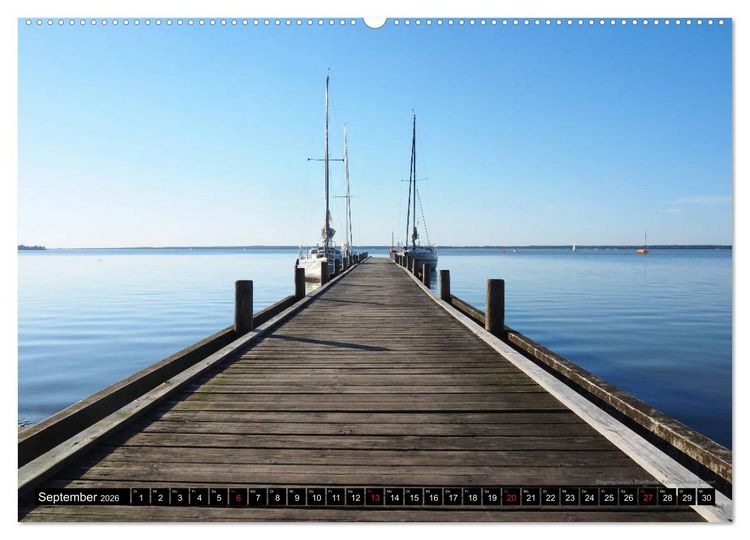 Produktbild: Steinhuder Meer, Momentaufnahmen von Christine Bienert (hochwertiger Premium Wandkalender 2026 DIN A2 quer), Kunstdruck in Hochglanz