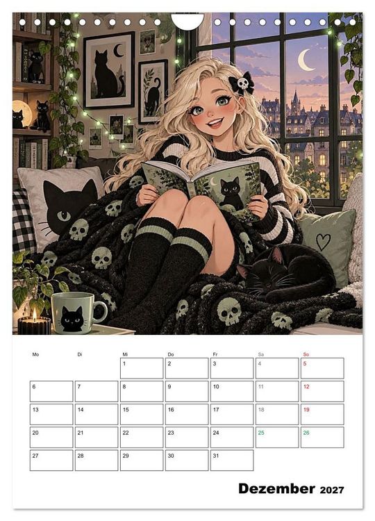 Produktbild: Kim, eben anders normal (Wandkalender 2027 DIN A4 hoch), CALVENDO Monatskalender
