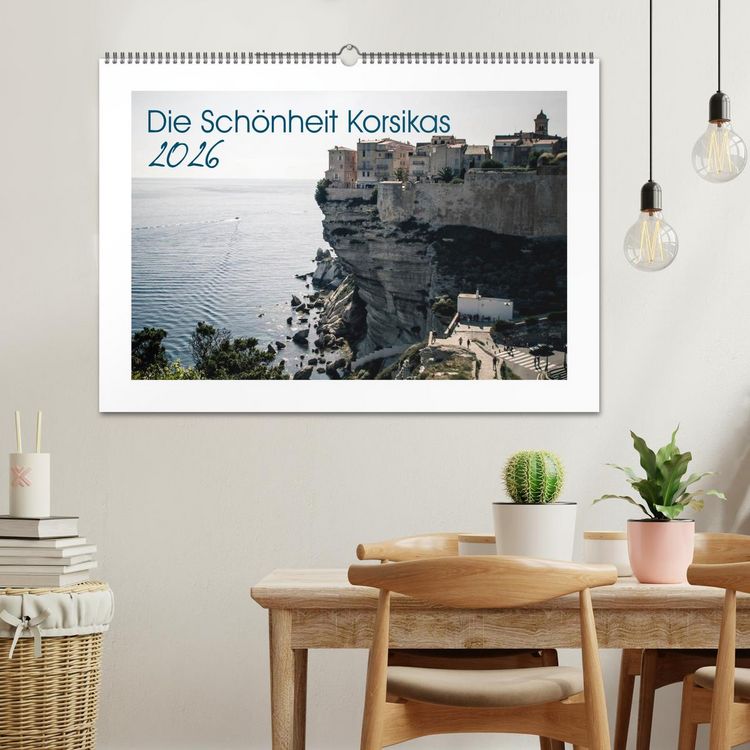 Produktbild: Die Sch&ouml;nheit Korsikas (Wandkalender 2026 DIN A2 quer), CALVENDO Monatskalender