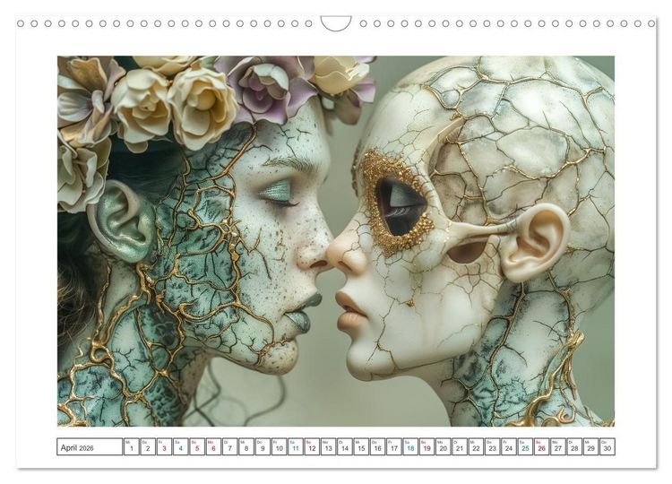 Produktbild: Magische Gesichter (Wandkalender 2026 DIN A3 quer), CALVENDO Monatskalender