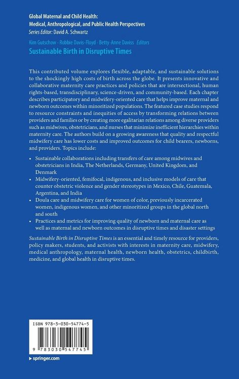 Produktbild: Sustainable Birth in Disruptive Times