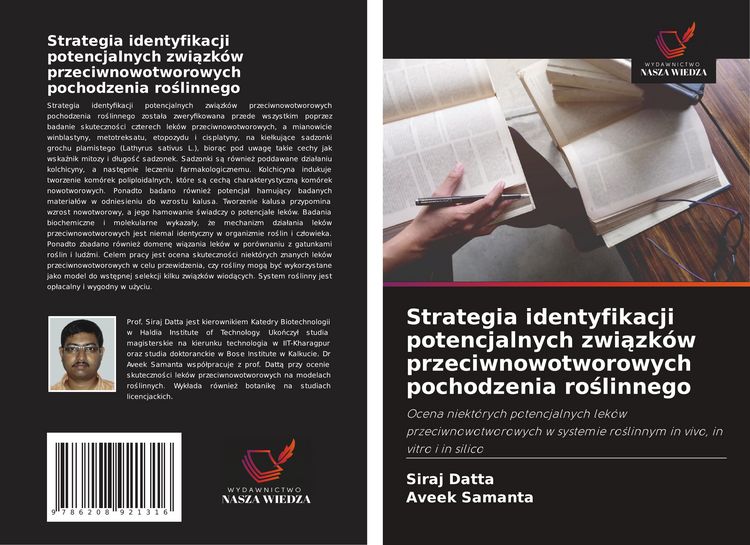 Produktbild: Strategia identyfikacji potencjalnych zwi&iquest;zk&oacute;w przeciwnowotworowych pochodzenia ro&iquest;linnego