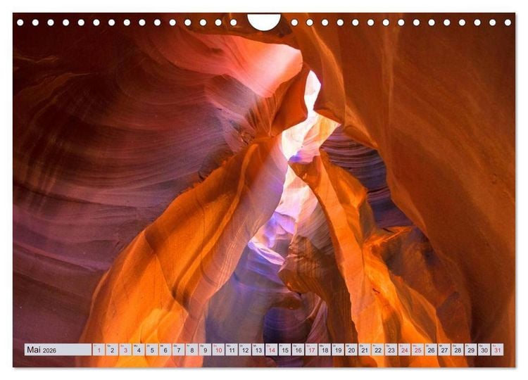 Produktbild: Der S&uuml;dwesten der USA. Freiheit und Weite (Wandkalender 2026 DIN A4 quer), CALVENDO Monatskalender