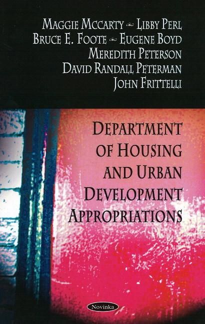Produktbild: Department of Housing & Urban Development Appropriations