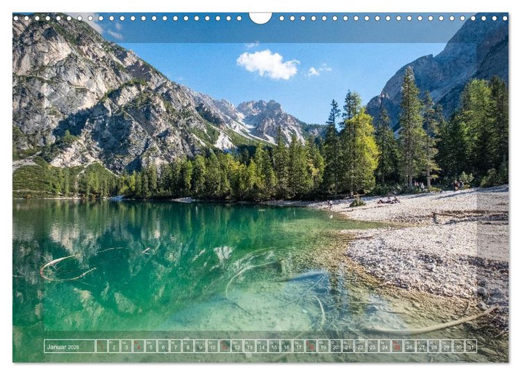 Produktbild: Bergerlebnis Dolomiten (Wandkalender 2026 DIN A3 quer), CALVENDO Monatskalender